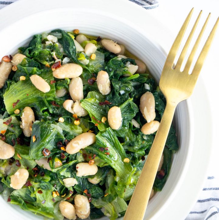 4Ingredient Escarole and Beans Pina Bresciani