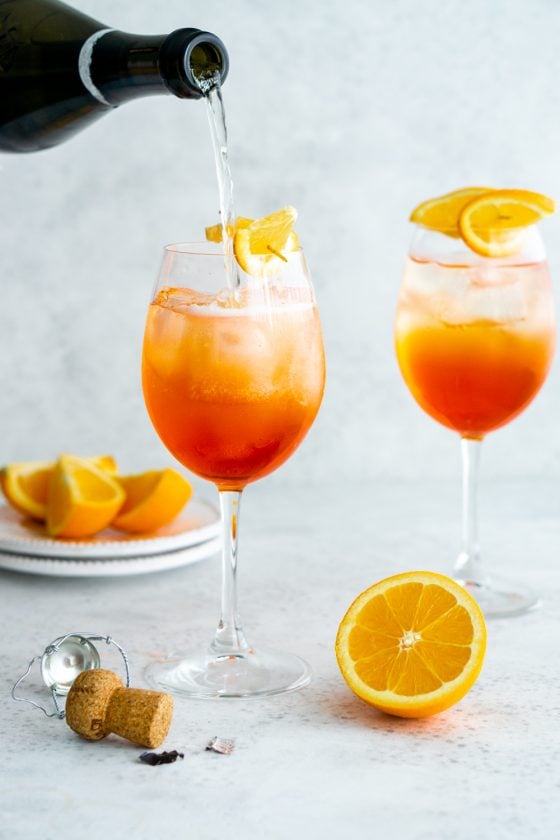 Classic Aperol Spritz - Easy 3 Ingredient Cocktail - Pina Bresciani