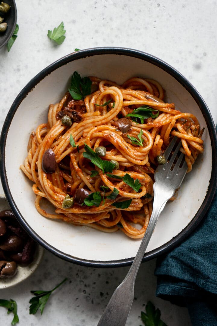 Spaghetti Alla Puttanesca Pina Bresciani